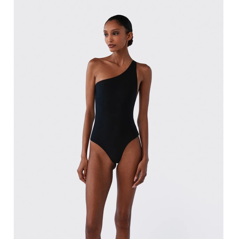 Brandon Blackwood Bamboo B Hoop One Piece Swimsuit